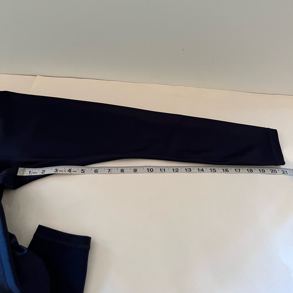 SOLD - Athleta Elation Shine Tight Navy Blue SP - Picture 7 of 7